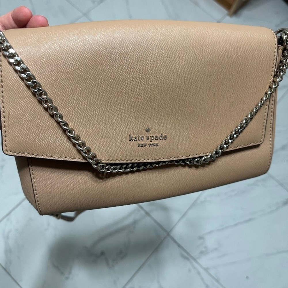 New - Kate Spade Laurel Way Greer Warm Beige Crossbody